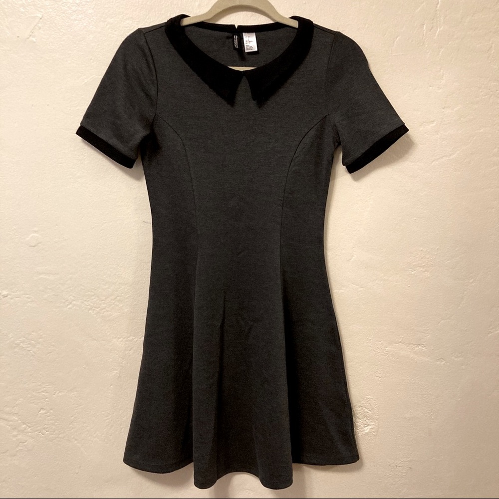 Divided Peter pan collar dress